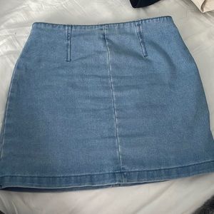 Jean skirt